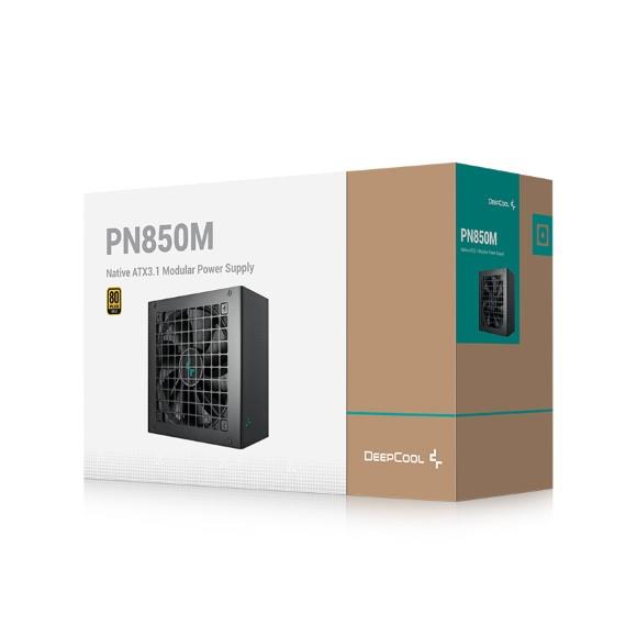 DeepCool Power Supply PN850M 850W 80Plus Gold  ATX 3.1 DeepCool Power Supply PN850M 850W 80Plus Gold  ATX 3.1